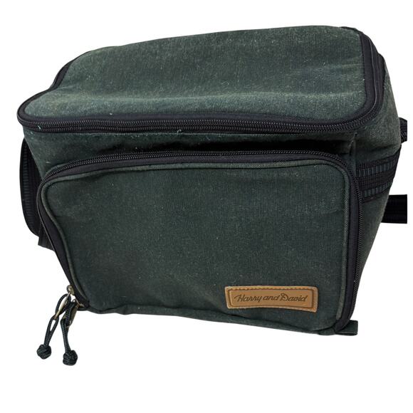 Harry & David All Day Cooler Bag Insulated Lunch Forest Green - Picture 1 of 7